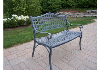 Elite Settee Bench Verdi Grey