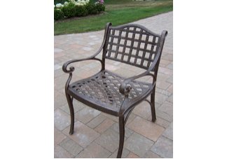 Elite Arm Chair Antique Bronze
