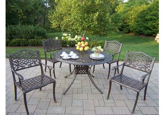 Capitol Mississippi 5pc Dining Set