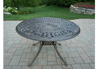 Capitol 48 inch Dining Table Antique Bronze
