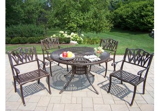 Sunray Tulip 5pc Dining Set