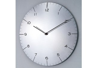 Verichron Metal Convex Odometer Clock