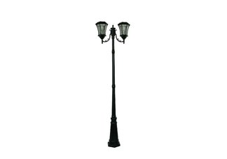 Solar Lamp Post - Double