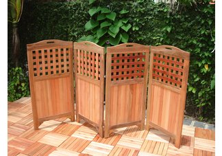 Hardwood Privacy Screen