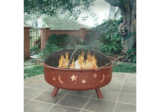 Super Sky Fire Pit, Stars & Moons, Georgia Clay45