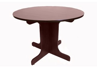 51Basix Round Table 38x38x29 (Dark Cherry)