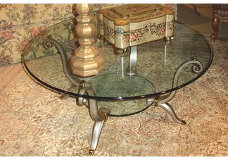 Roman Round Cocktail Table