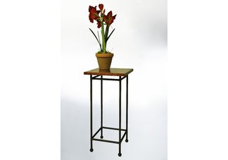 Madison Pedestal with Solid Wormy Maple Top291