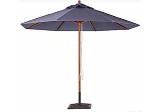 11ft Octagon Wood Market Umbrella