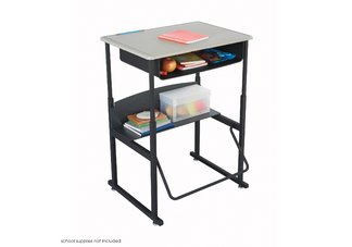 AlphaBetter Desk, 28 x 20 Standard Top with Book Box