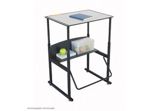 AlphaBetter Desk, 20 x 28 Phenolic Top, w/o Book Box