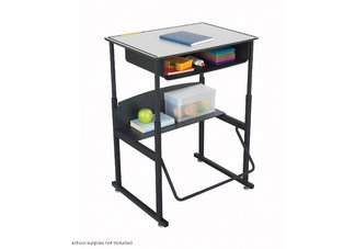 AlphaBetter Desk, 28 x 20 Premium Top, with Book Box