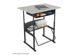 AlphaBetter Desk, 36 x 24 Standard Top with Book Box