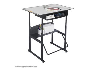 AlphaBetter Desk, 36 x 24 Premium Top, with Book Box