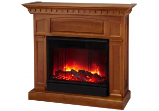 Heritage Petite Electric Fireplace - Oak