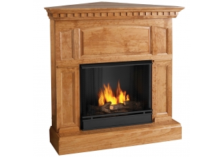 Heritage Gel Fuel Corner Fireplace