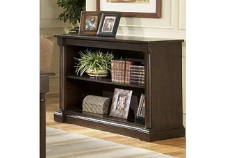 Notting Hill Bookcase in Dark Cherry finish