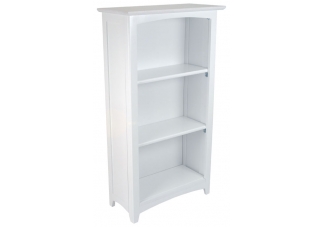 Avalon Tall Bookshelf - White
