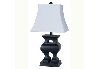 Transitional Table Lamp - Dark Bronze