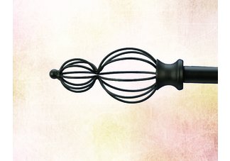 Metal Caged Finial