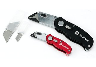 2 Pc quick change folding utility knife set