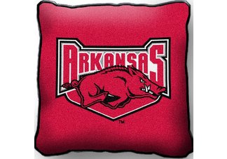 Univ of Arkansas Razorback Pillow