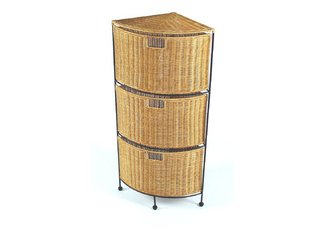 Corner 3 drawer unit
