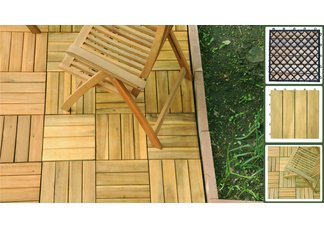 Plantation Teak (Acacia Hardwood) 4 Slat
(20/1)