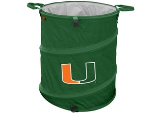 Miami Hurricanes Trash Can