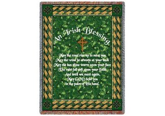 Irish Blessing Throw