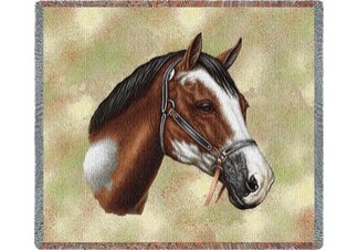 Paint Horse Lap Square