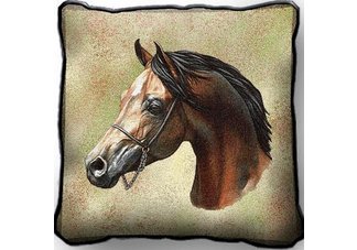 Arabian Horse Pillow