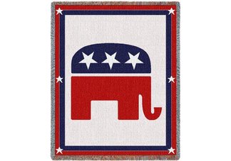 Republican Logo Throw