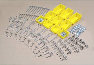 Pro-Series Pegboard Hook and Bin Assortment