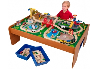 Ride Around Town Train Set Table