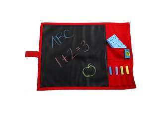 Doodlebugz Crayola Chalkboard Placemat - Red
