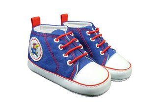 Kansas Jayhawks Infant Soft Sole Canvas Shoe SM