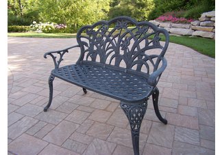 Orchid Loveseat Bench Verdi Grey