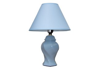 Ceramic Table Lamp - Blue
