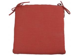 19x21-inch Dupione Henna Cushion