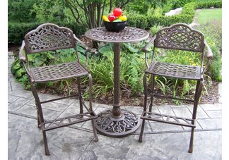 Mississippi 3pc Bar Set Antique Bronze