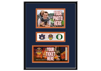 2011 BCS Championship Auburn Ticket Frame