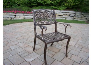 Mississippi Arm Chair Antique Bronze