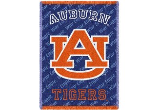 Auburn Univ Tigers Mini Throw