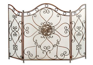GRAPEVINE, FIREPLACE SCREEN