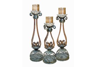 GADA, CANDLEHOLDERS, SET/3