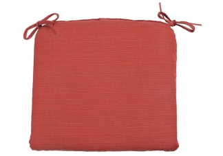 21-inch Dupione Henna Cushion