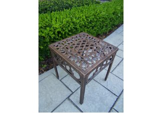 Mississippi End Table Antique Bronze