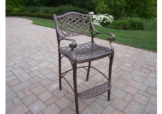 Mississippi Bar Stool Antique Bronze