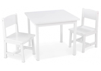 Aspen Table and Chair Set - White